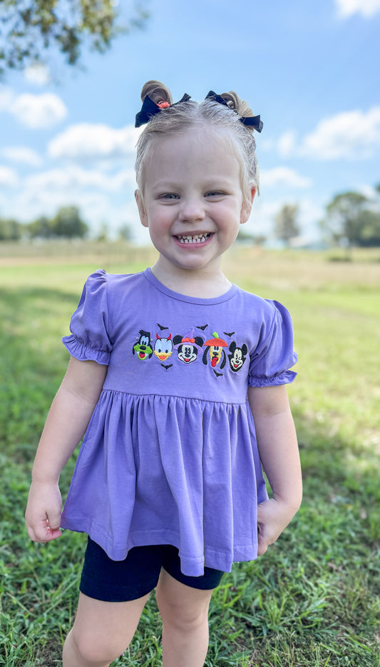 RTS - PUMPKINS & HALLOWEEN - Pumpkins & Halloween Shirt Only - Boo-ska Friends Girl Shirt