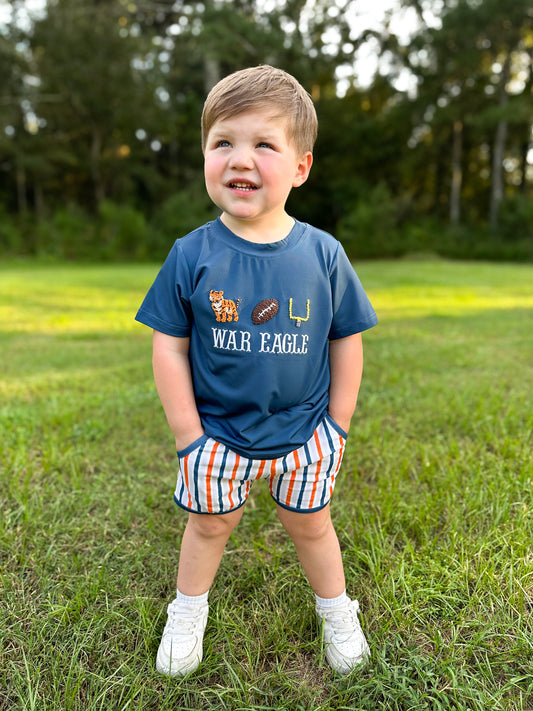 RTS - Rivalry Showdown Boy Shortie Set - Tigers - WEAGLE WEAGLE