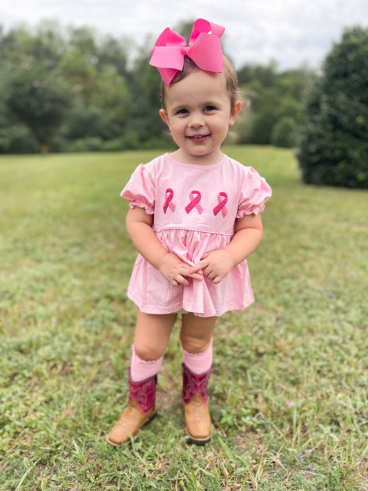 French Knot Pink Awareness Girl Shirt