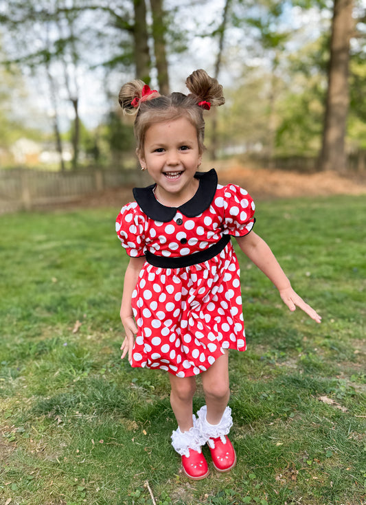 RTS - Character Knits - Mouse Bestie Girl Dress