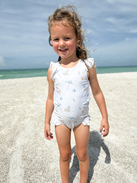 RTS - Beach Days Swimwear Girl 1 PC