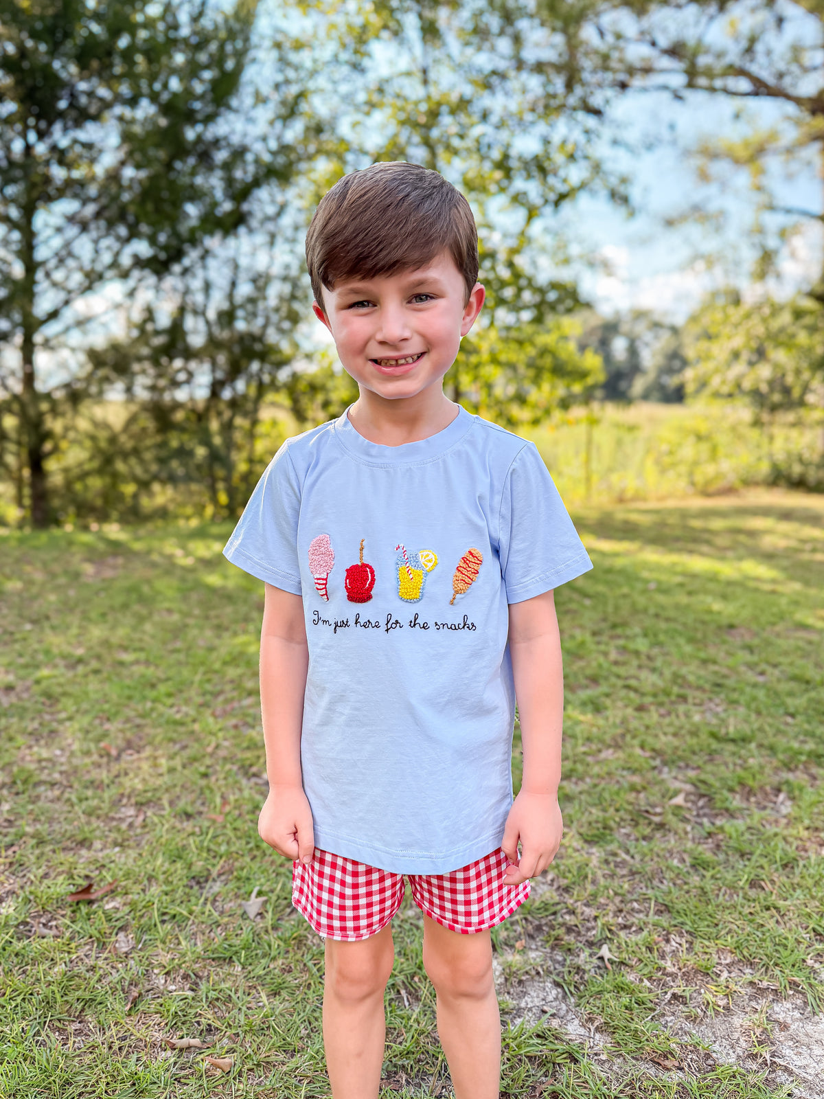 RTS - AUTUMN BASICS - Fair Snacks Boy Shortie Set