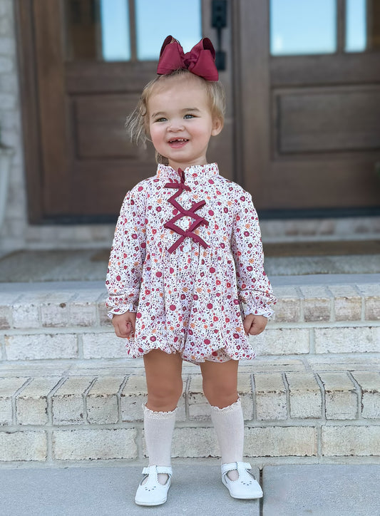RTS - AUTUMN BASICS - Juliana’s Fall Floral Girl Bubble