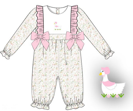 RTS - Mother Goose Girl Romper