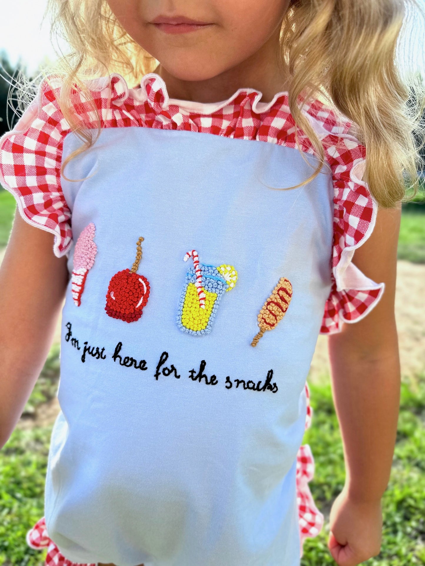 RTS - AUTUMN BASICS - Fair Snacks Girl Sunsuit