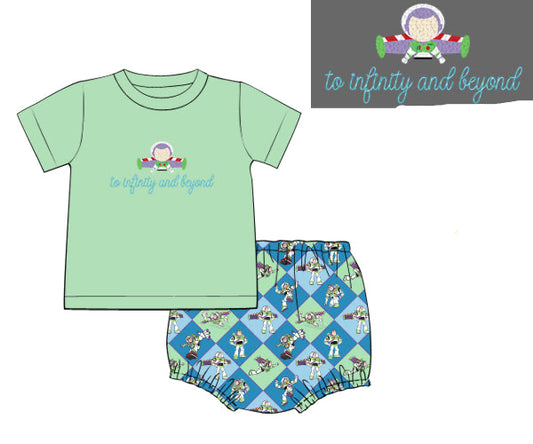 PREORDER 63: SUMMER PT 2 - Boys Only - Infinity & Beyond Boy Diaper Set