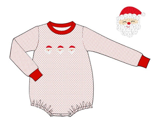 RTS - French Knot Santas Boy Bubble