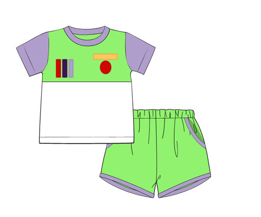 PREORDER 50: RERUNS - Character Knits - Space Ranger Boy Shortie Set