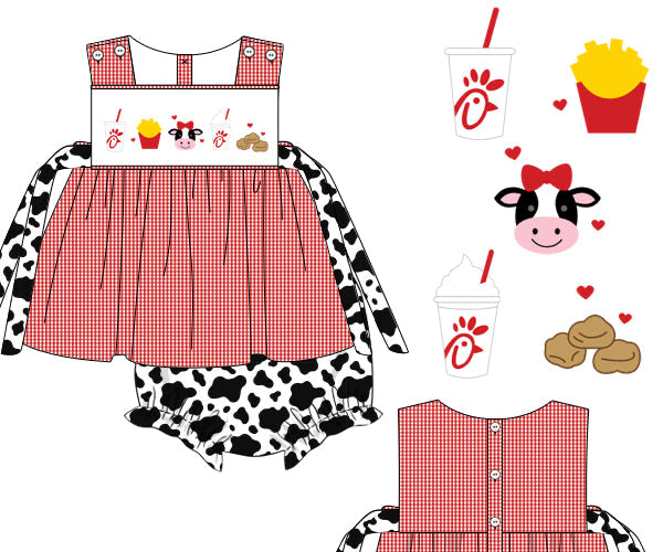 PREORDER 63: SUMMER PT 2 - The Lord’s Chicken Girl Diaper Set