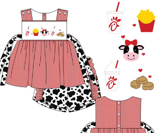 PREORDER 63: SUMMER PT 2 - The Lord’s Chicken Girl Shortie Set