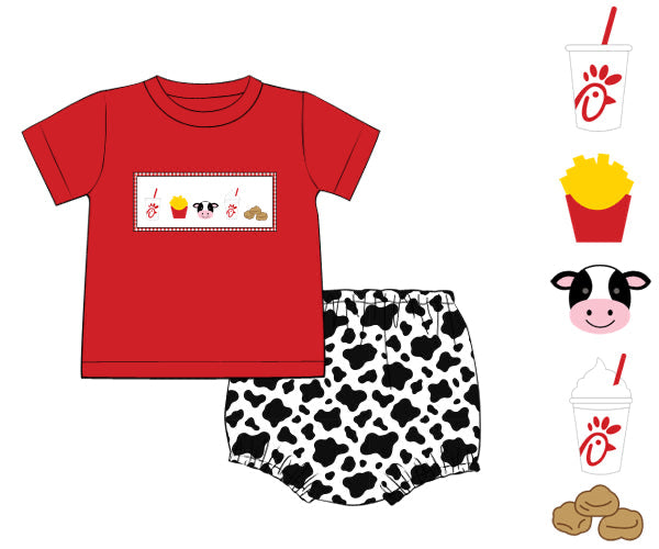 PREORDER 63: SUMMER PT 2 - The Lord’s Chicken Boy Diaper Set