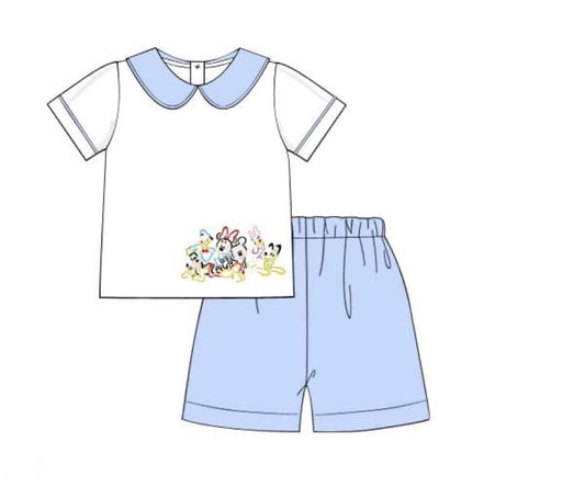 PREORDER 45: RERUNS - Mouse & Friends Boy Short Set