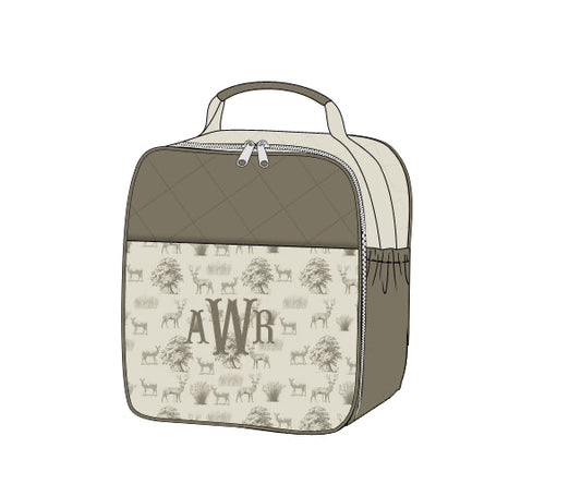 PREORDER 49: SUMMER PT 2 - Deer Toile Lunchbox