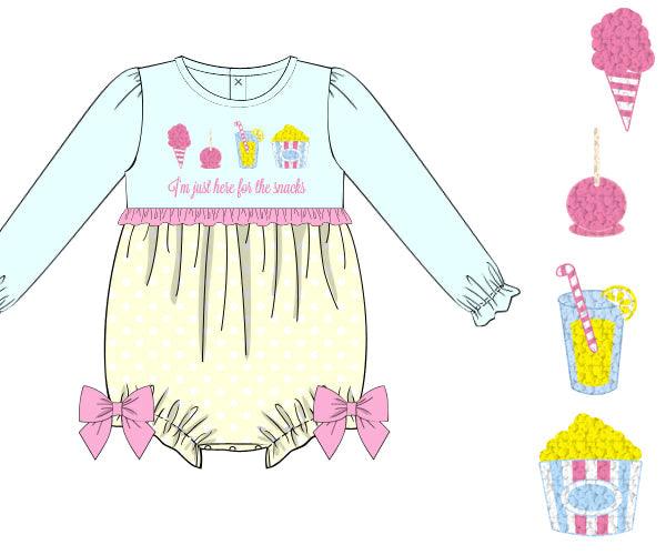 RTS - AUTUMN BASICS - Pastel Fair Snacks Girl Bubble