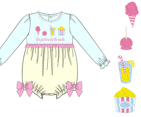 RTS - AUTUMN BASICS - Pastel Fair Snacks Girl Bubble