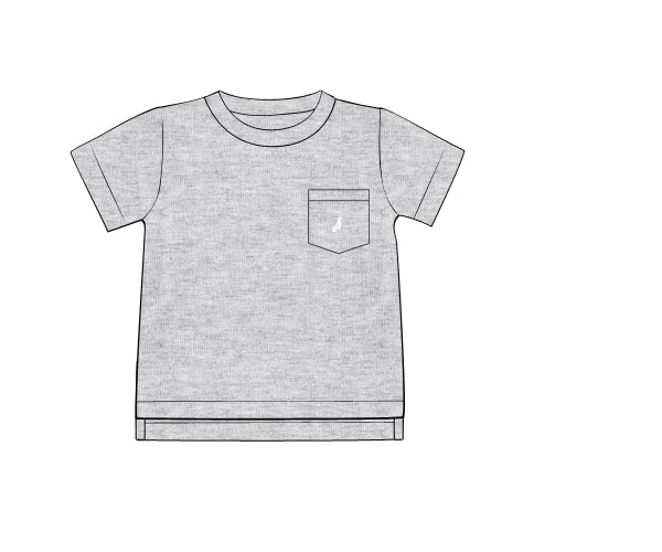 PREORDER 48: SUMMER 1 - Summer Mix/Match - Grey Tee