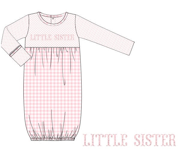 PREORDER 48: SUMMER 1 - Summer FK Sibling Sets Girl Gown