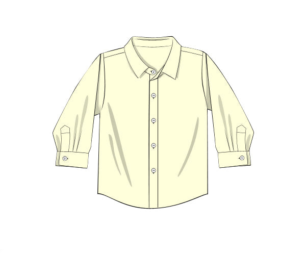 PREORDER 46: SPRING 1 - Sunrise Service Heirlooms Boy Button Down