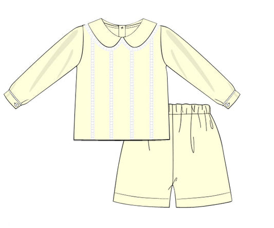PREORDER 46: SPRING 1 - Sunrise Service Heirlooms Boy Short Set