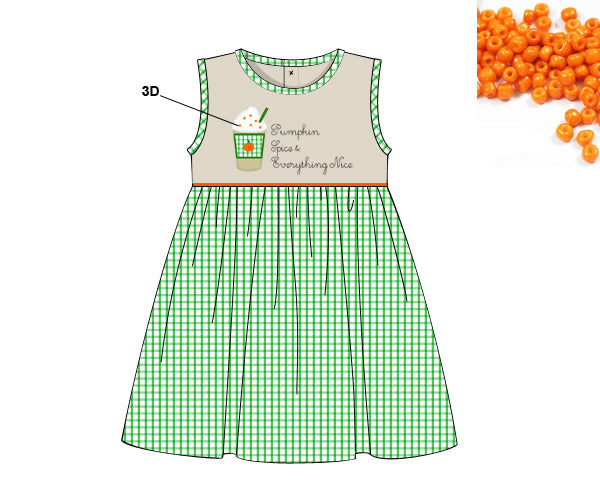 RTS - Pumpkin Spice Girl Dress
