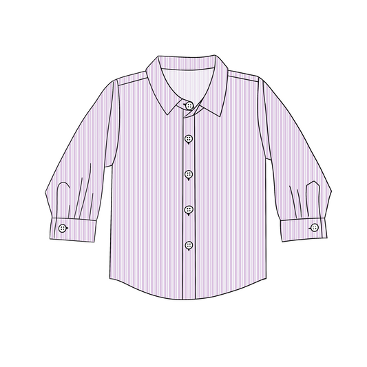 RTS - Fields Of Lavender Dad Button Down