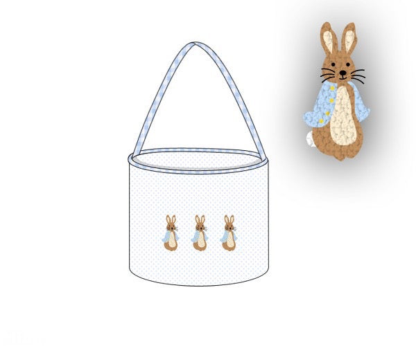PREORDER 46: SPRING 1 - French Knot Peter Rabbit Boy Bucket