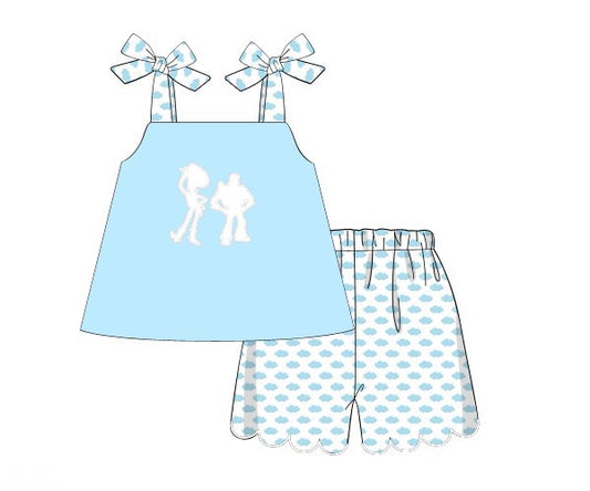 PREORDER 45: RERUNS - You’ve Got A Friend In Me Girl Short Set