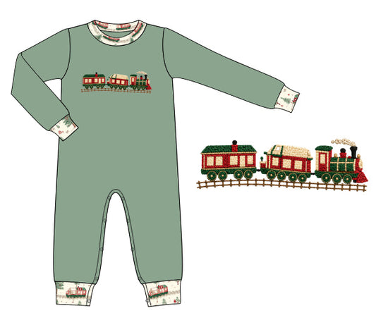PREORDER 56: CHRISTMAS 2 - Christmas 2 Boys Only - FK Christmas Train Boy Longall