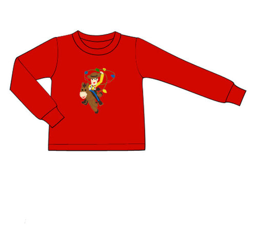 PREORDER 56: CHRISTMAS 2 - Christmas 2 Shirt Only - Giddy Up Christmas Boy Shirt