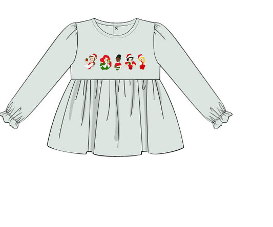 PREORDER 56: CHRISTMAS 2 - Christmas 2 Shirt Only - Christmas Princesses Girl Shirt