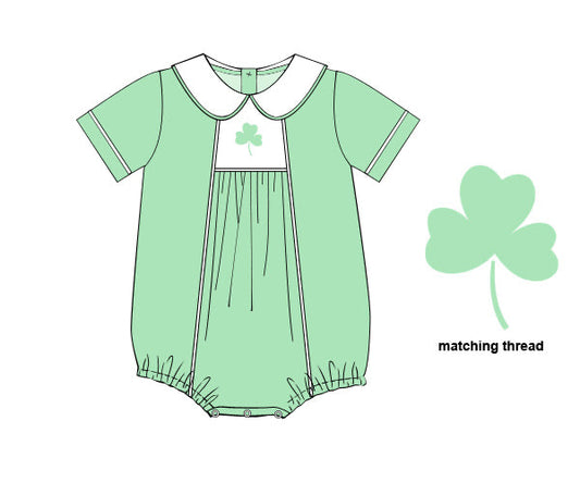 RTS - Grand Millennial Shamrocks Boy Bubble