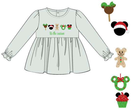 PREORDER 56: CHRISTMAS 2 - Christmas 2 Shirt Only - Main Street Christmas Snacks Girl Shirt