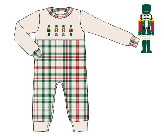 PREORDER 56: CHRISTMAS 2 - Christmas 2 Boys Only - Nutcrackers & Plaid Boy Longall