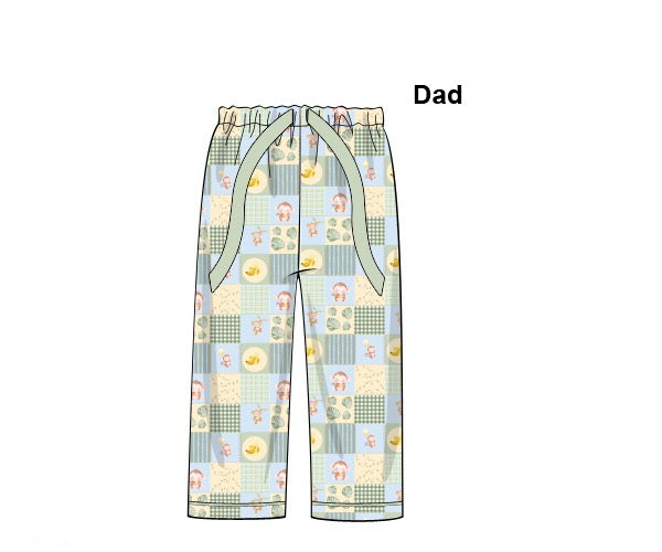 BENEFIT PREORDER FOR AXL HARTZOG - Mighty Little Monkey Adult Loungewear Pants