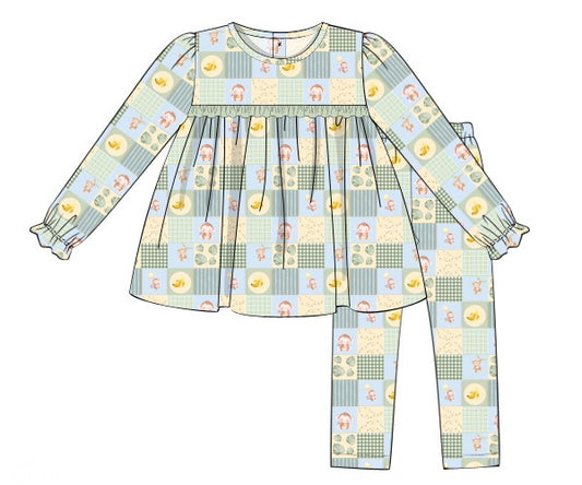 BENEFIT PREORDER FOR AXL HARTZOG - Mighty Little Monkey Girl 2pc Loungewear