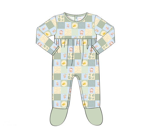BENEFIT PREORDER FOR AXL HARTZOG - Mighty Little Monkey Unisex Loungewear Footie