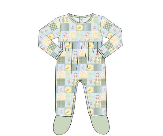 BENEFIT PREORDER FOR AXL HARTZOG - Mighty Little Monkey Unisex Loungewear Footie