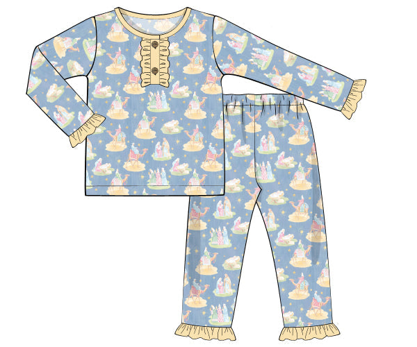 PREORDER 56: CHRISTMAS PT 2 - Bethlehem’s Star Loungewear Girl 2pc