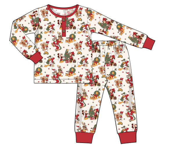 PREORDER 56: CHRISTMAS PT 2 - Main Street Christmas Loungewear Boy 2pc