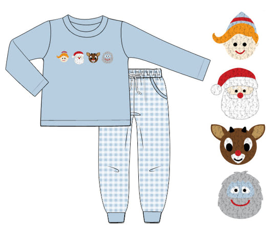 PREORDER 56: CHRISTMAS 2 - Rudolph & Friends Boy Jogger Set