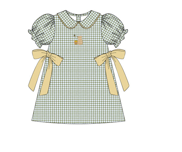 PREORDER 46: SPRING 1 - Honey Bear Girl Dress