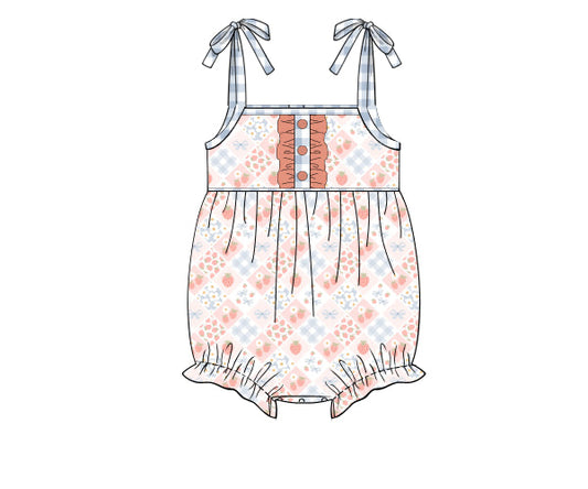 PREORDER 46: SPRING 1 - Elli’s Berry Patchwork Girl Bubble