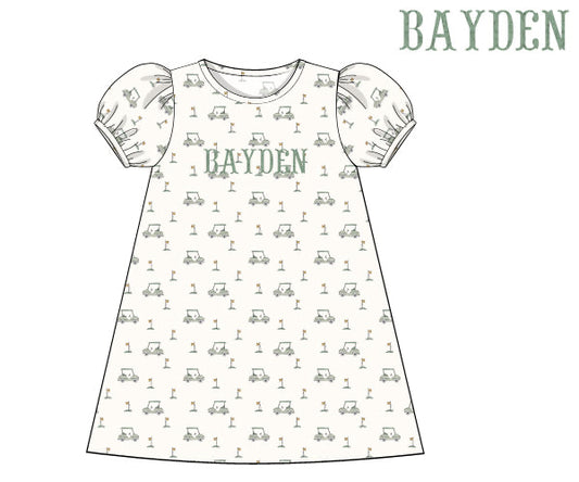 PREORDER 46: SPRING 1 - Caddy Crew Girl Dress
