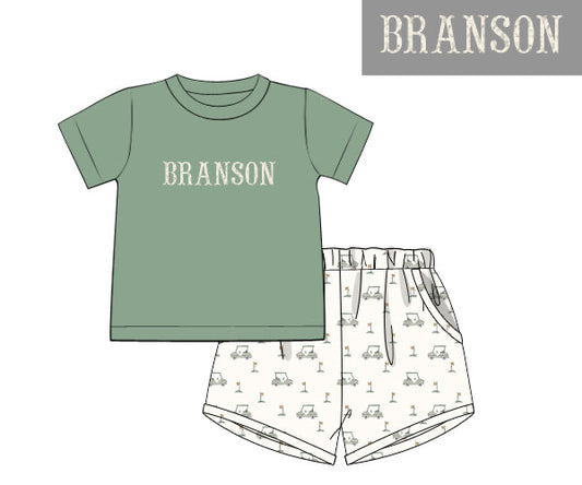 PREORDER 46: SPRING 1 - Caddy Crew Boy Shortie Set