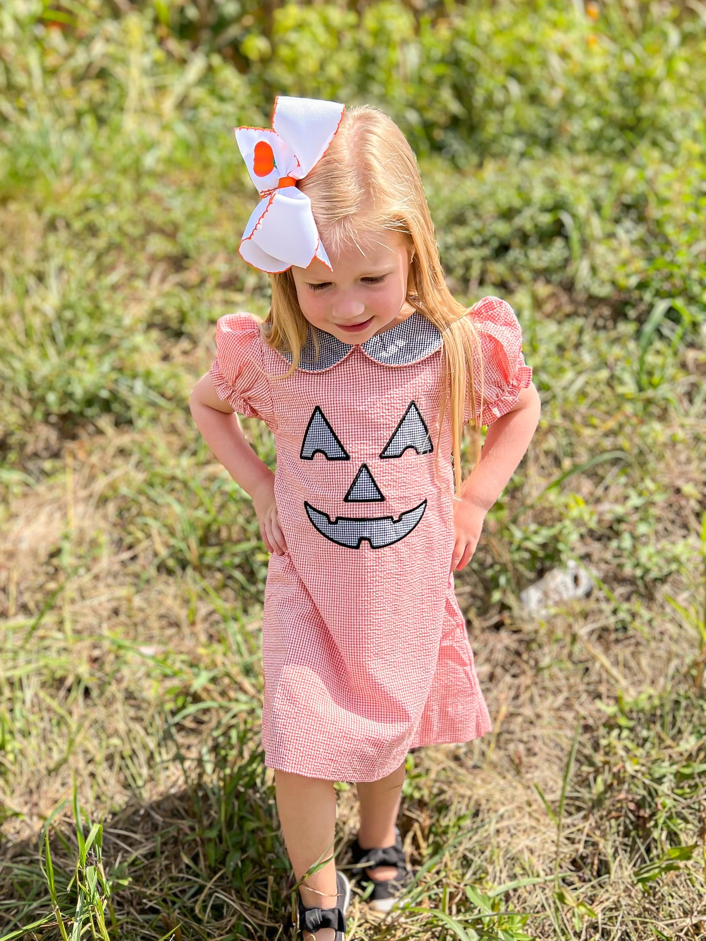 Jack-O-Lantern Girl Dress