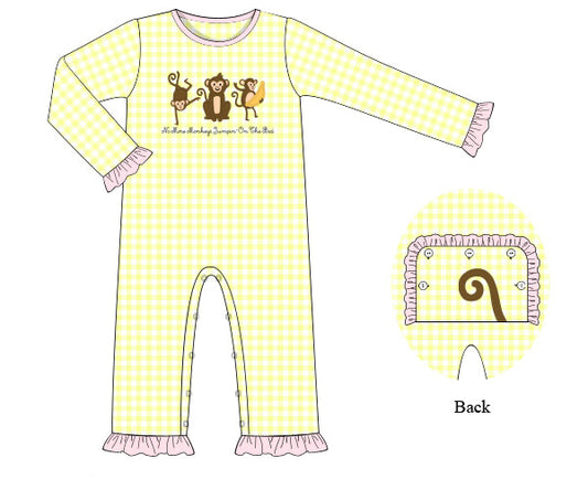 RTS - Monkey Jams Girl 1PC Loungewear