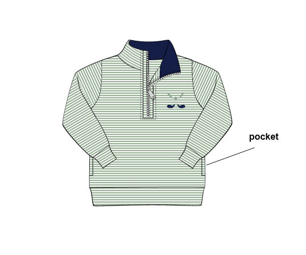 PREORDER 59: TTS - TTS Shirt Only - Golf Boy Quarter Zip