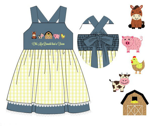 PREORDER 48: SUMMER 1 - Summer FK Farm Girl Dress