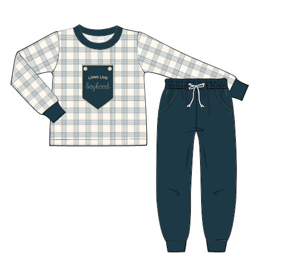 PREORDER 57: WINTER - Winter Boys Only - Long Live Boyhood Boy Jogger Set