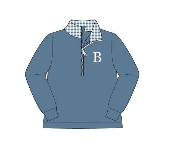 PREORDER 57: WINTER - Winter Shirt Only - Blue Haven Quarter Zip
